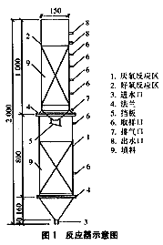 一體化A/O生物膜反應(yīng)器處理生活污水