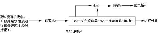 ALAO系統(tǒng)處理高濃度有機(jī)廢水